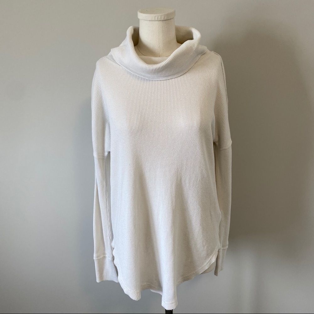 Anthropologie Maeve Ainsley Turtleneck Thermal Top - Picture 8 of 15